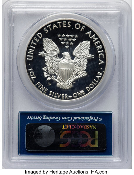 2012-W $1  Silver Eagle PR DCAM PR70 DCAM thumbnail 2