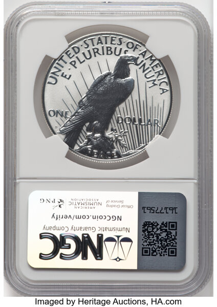2023-S S$1  Peace, Reverse Proof PR64 thumbnail 5
