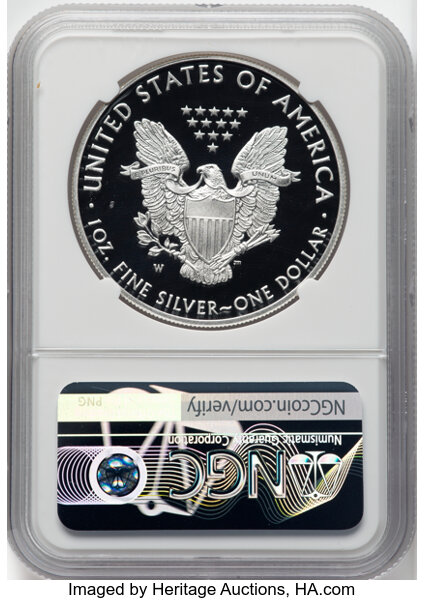 2017-W $1  Silver Eagle PR DCAM PR70 DCAM thumbnail 8