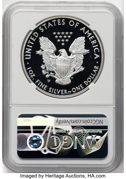2017-W $1  Silver Eagle PR DCAM PR70 DCAM thumbnail 16