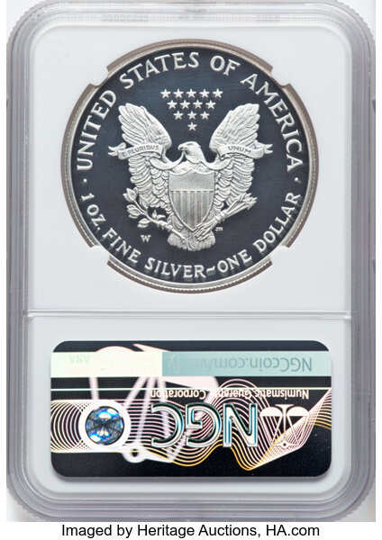 2007-W $1  Silver Eagle PR DCAM PR70 DCAM thumbnail 2