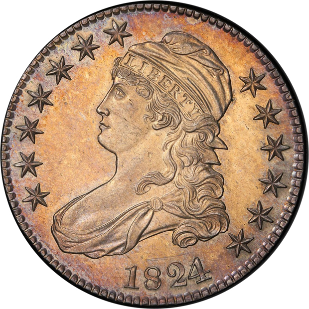 1824/1 50c O-101 PR