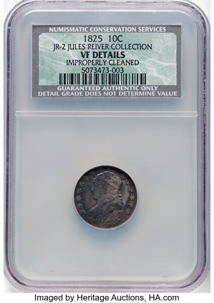 1825 10c JR-2 MS thumbnail 2