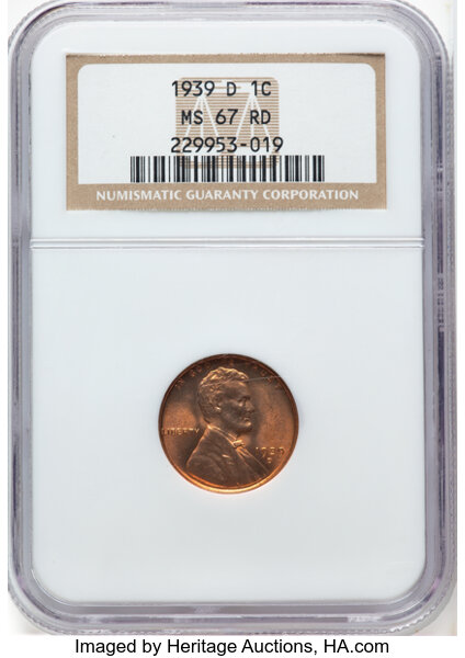 1939-D 1c MS RD thumbnail 2