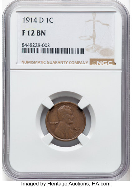 1914-D 1c MS BN thumbnail 6