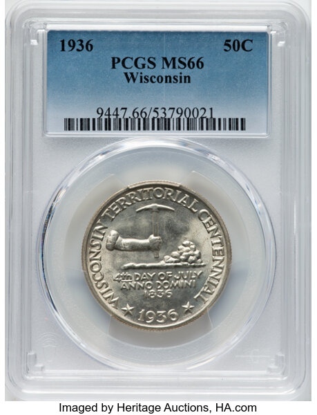 1936 50c Wisconsin MS thumbnail 7