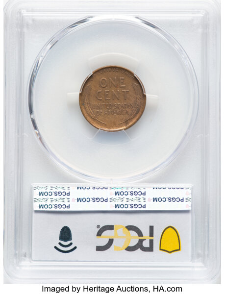 1909-S 1c Lincoln MS BN AU55 BN thumbnail 2