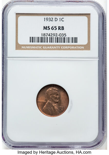1932-D 1c MS RB thumbnail 3