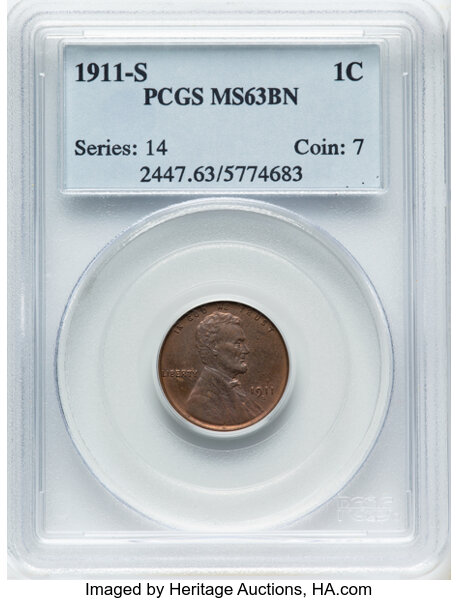 1911-S 1c MS BN thumbnail 2