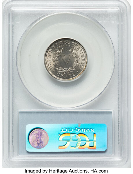 1898 5c MS65 thumbnail 2