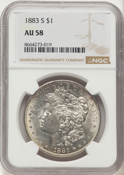 1883-S $1  MS thumbnail 3
