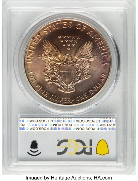 1996 $1  Silver Eagle MS63 thumbnail 20