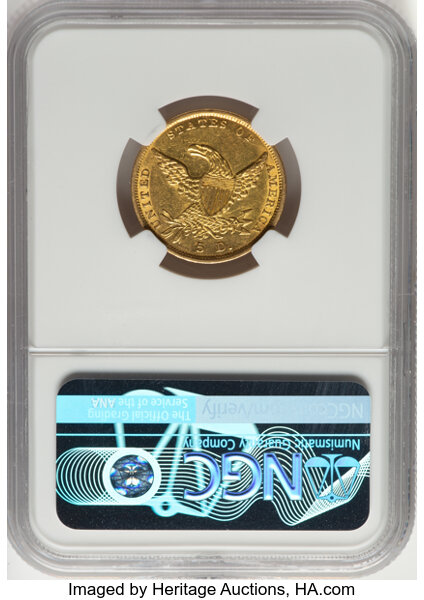 1836 $5  HM-6 MS thumbnail 7