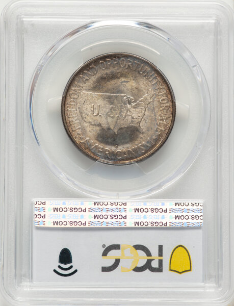 1953-S 50c Washington-Carver MS65 CAC thumbnail 4