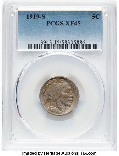 1919-S 5c MS thumbnail 5