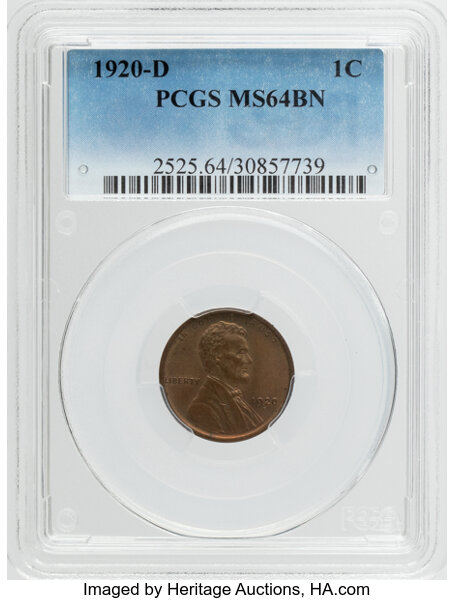 1920-D 1c MS BN thumbnail 4