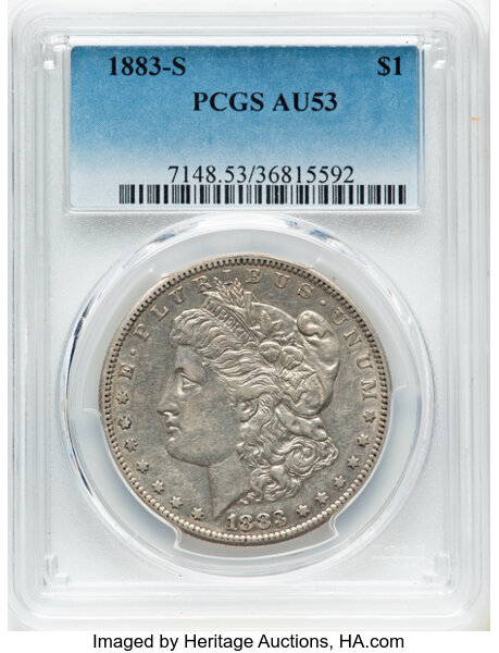 1883-S $1  MS thumbnail 4