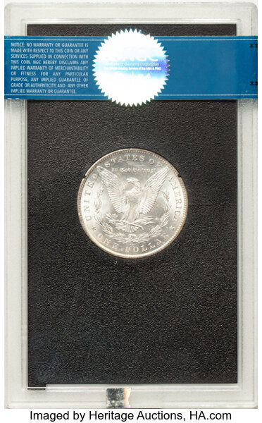 1882-CC $1  GSA Hoard, Hard package MS64 CAC thumbnail 6