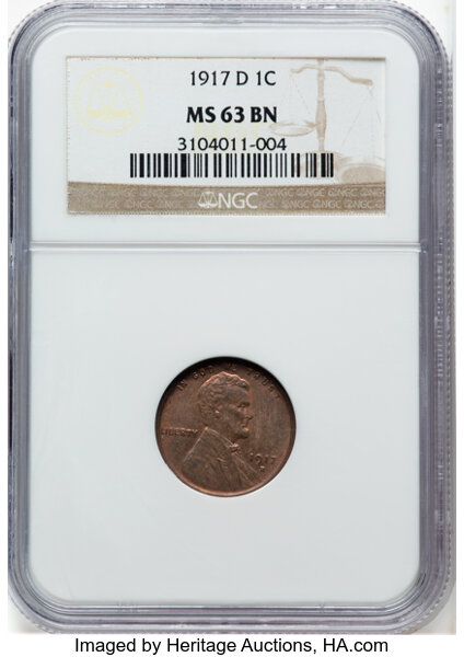 1917-D 1c MS BN thumbnail 3