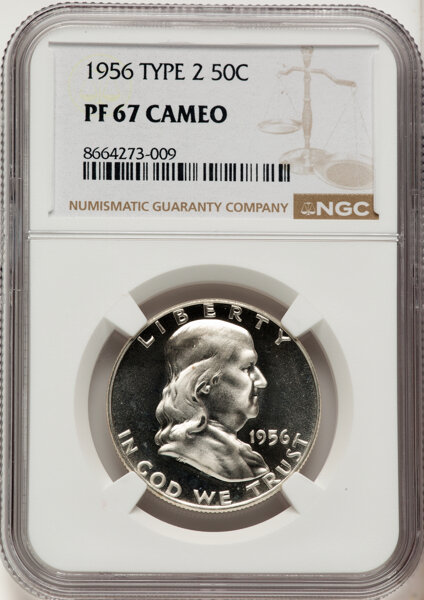 1956 50c Type 2 PR CAM thumbnail 4