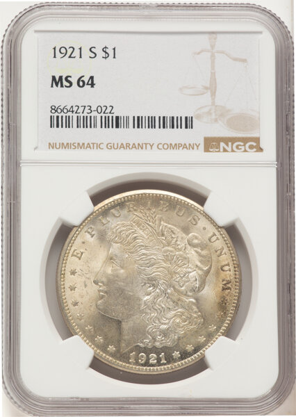 1921-S $1  MS thumbnail 4