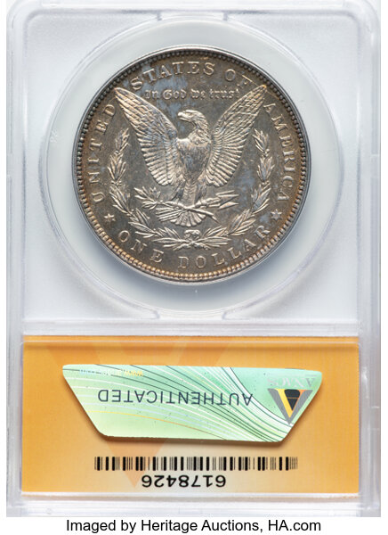 1896 $1  MS PL MS62 PL CAC thumbnail 4