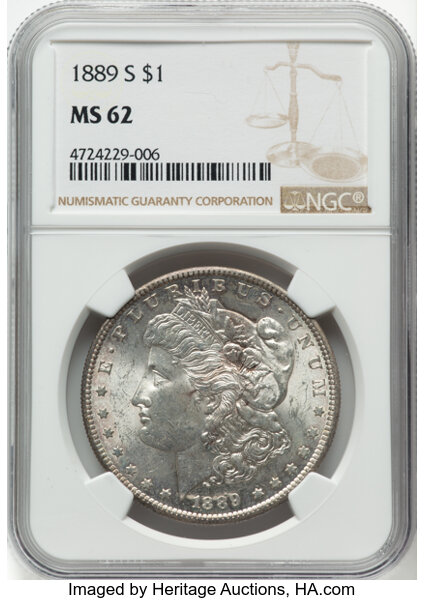 1889-S $1  MS thumbnail 6