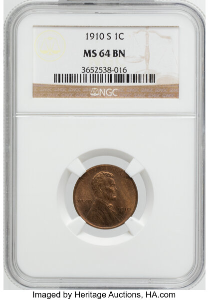 1910-S 1c MS BN thumbnail 2