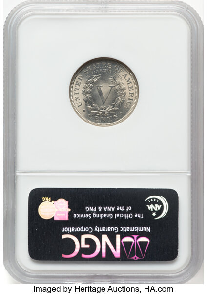 1897 5c MS64 thumbnail 2