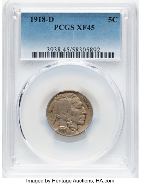1918-D 5c MS thumbnail 3