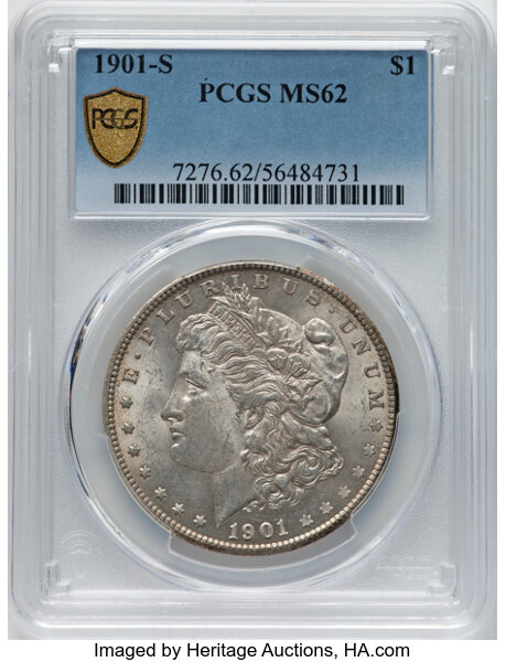 1901-S $1 MS62 thumbnail 2