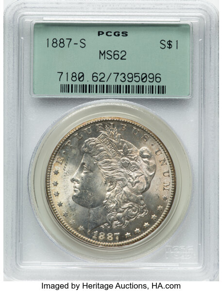 1887-S $1  MS thumbnail 5