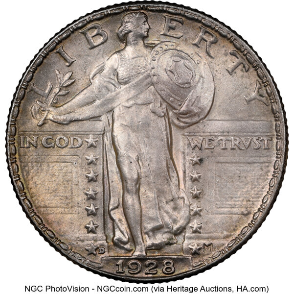 1928-D 25c MS thumbnail 2