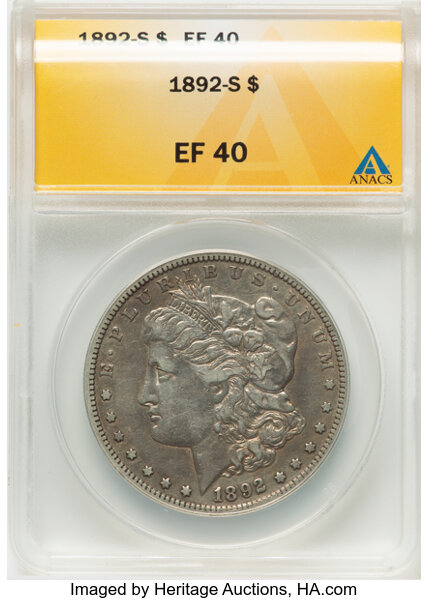 1892-S $1  MS thumbnail 4