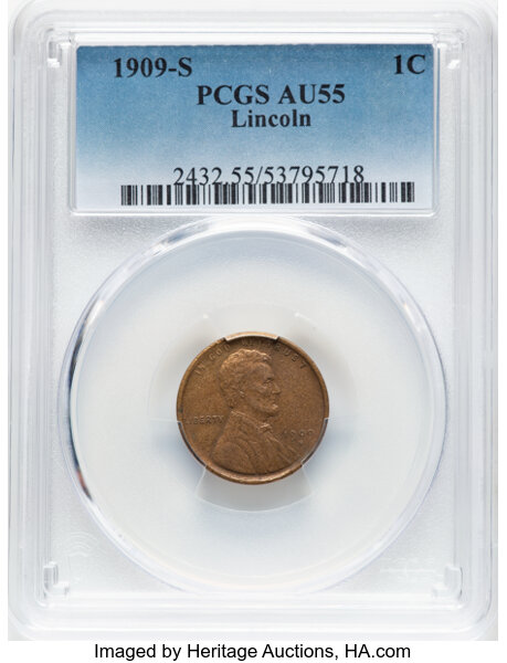 1909-S 1c Lincoln MS BN thumbnail 3