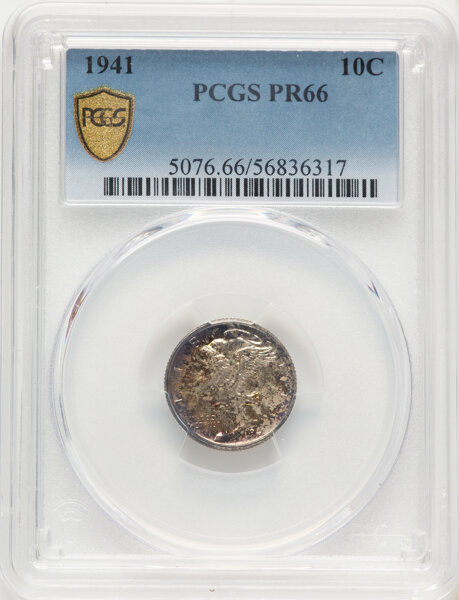 1941 10c PR66 thumbnail 4