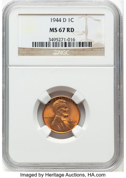 1944-D 1c MS RD thumbnail 3