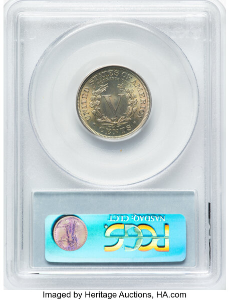 1892 5c MS65 thumbnail 2