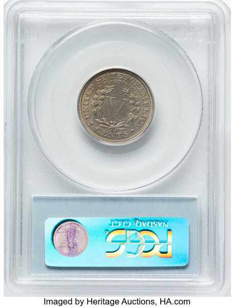 1912-D 5c MS65 CAC thumbnail 2