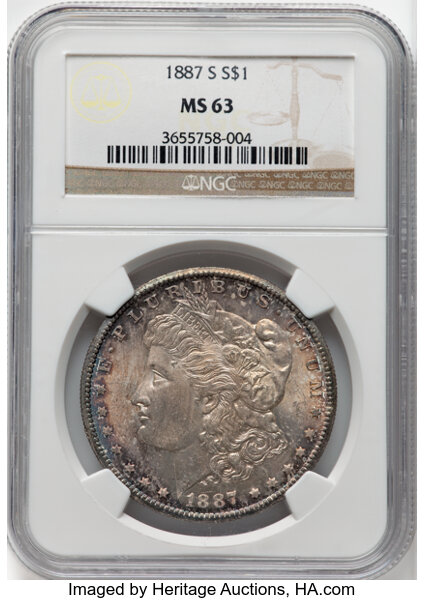 1887-S $1  MS thumbnail 4