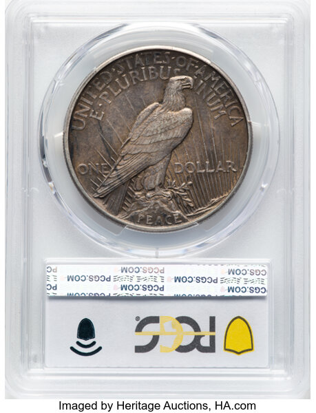 1921 $1  Peace, High Relief MS60 thumbnail 22