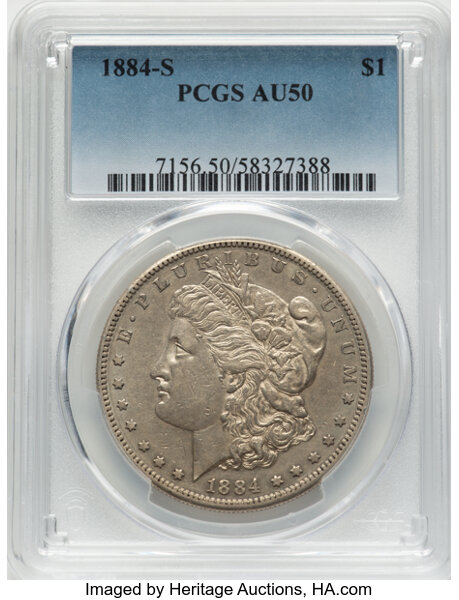 1884-S $1  MS thumbnail 9