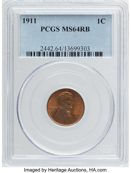 1911 1c MS RB thumbnail 3