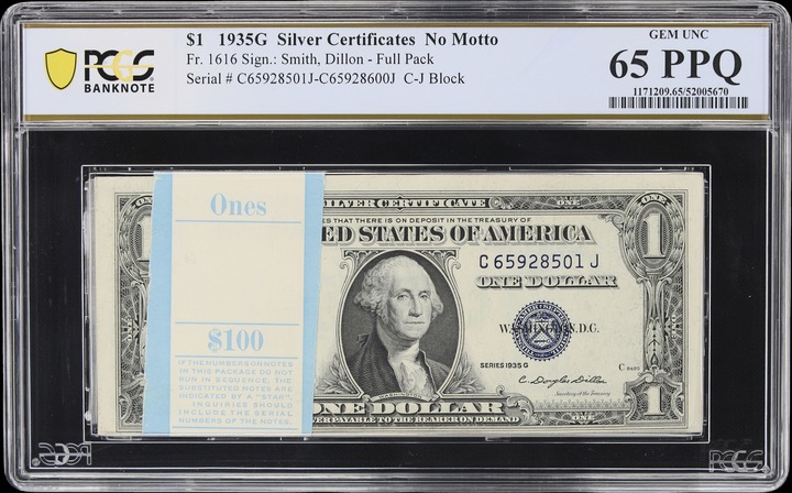 1820 1c Large Date MS RB MS65 RB CAC thumbnail 8
