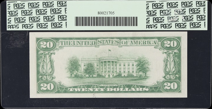 1934 $20  St. Louis, Star Replacement (Fr. 2054H*) thumbnail 3