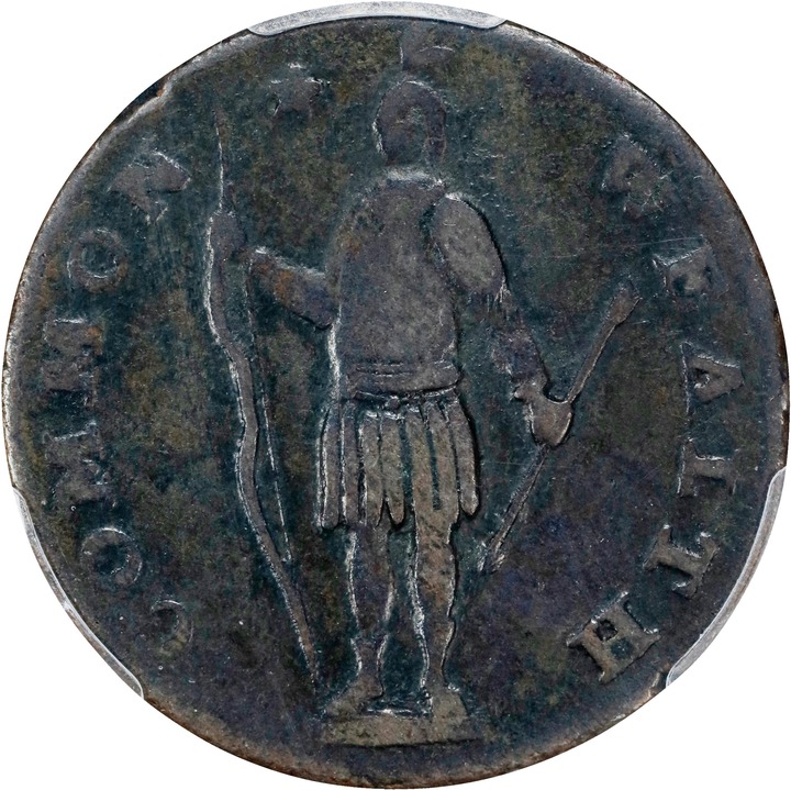 1788 Cent Massachusetts, With Period MS BN VG10 BN thumbnail 13