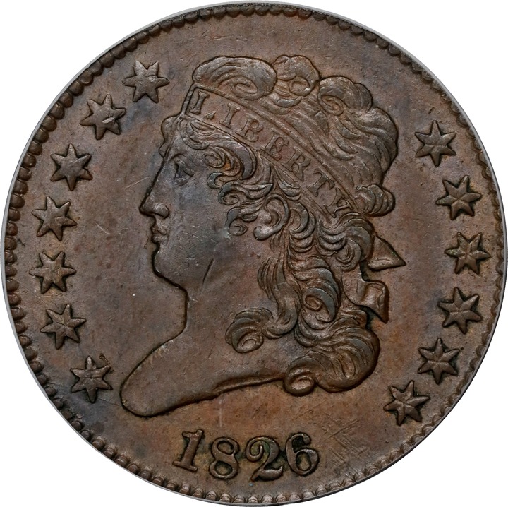 1826 1/2c MS BN thumbnail 6