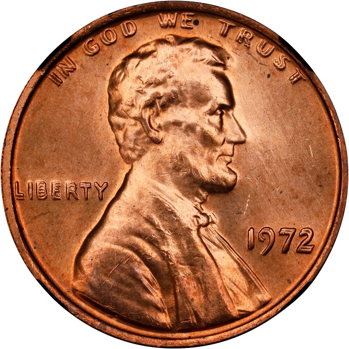 1972 1c Doubled Die Obverse MS RD thumbnail 6