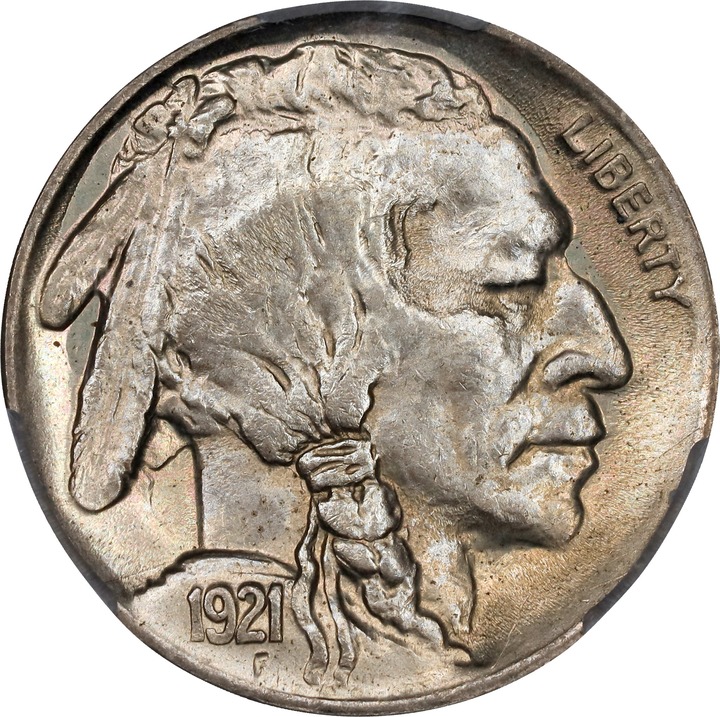 1921 5c MS64 CAC thumbnail 3