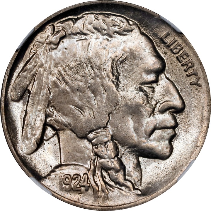 Image for 1924 5c MS64 CAC